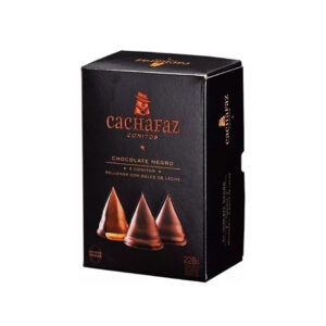 CONITOS CACHAFAZ (CHOCOLATE NEGRO). CAJA 12 U