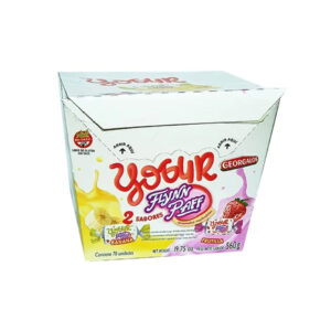 FLYNN PAFF YOGURT DE BANANA Y FRUTILLA. 70 U