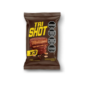 ALFAJOR SHOT TRIPLE CON MANI. 60GR. 3U