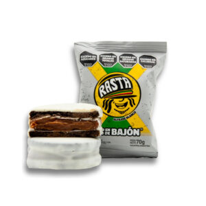 ALFAJOR RASTA BLANCO. 70GR. 3U