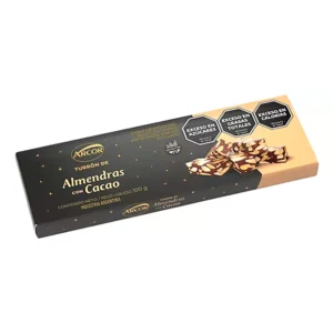 Turrón de Almendras con Cacao-Arcor